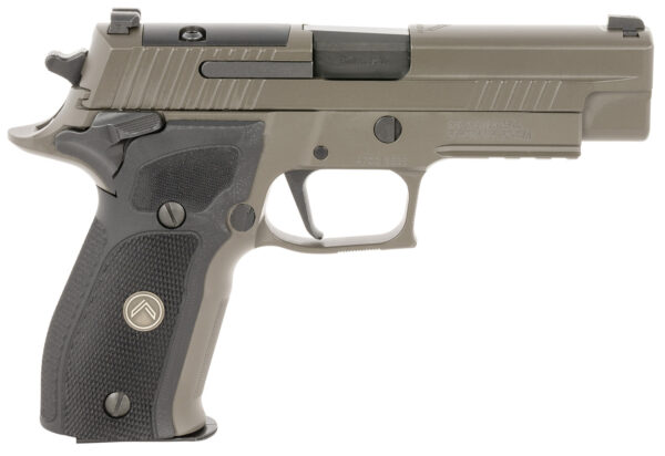 Sig Sauer E26R9LEGIONSAOR2 P226 Full Size Legion SAO 9mm Luger 15+1 4.40", Legion Gray Elite Cerakote, Picatinny Rail Frame, Romeo 1 Slide, Black G10 Grip, Flat Trigger, X-Ray Sights