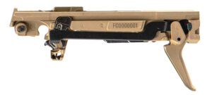 Sig Sauer 8900164 P365 Custom Works Fire Control Unit *FFL Item (FCU Only), 9mm Luger/380 ACP, Gold Nitride, Titanium Frame & Flat Face Trigger, Fits Sig P365 Parts