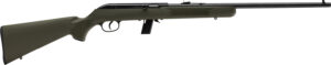 Savage Arms 40221 64 F Full Size 22 LR 10+1 21" Matte Black Carbon Steel Barrel, Grooved Receiver, OD Green Fixed Synthetic Stock