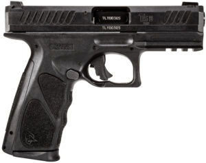 Taurus 1TS9SR041 TS9  Full Size Frame 9mm Luger 17+1 4" Matte Black Steel Barrel, Matte Black Serrated Steel Slide, Matte Black Polymer Frame w/Picatinny Rail, Black Polymer Grip, Includes 2 Magazines