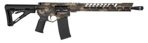 Diamondback DB175AK621 DB15  5.56x45mm NATO 30+1 16", Multicam Rec/15" Slim M-Lok V-Rail Handguard, OEM Black Gold Lower, Black Furniture, Magpul CTR Stock & K2 Grip, DBSB-IV Flash Hider