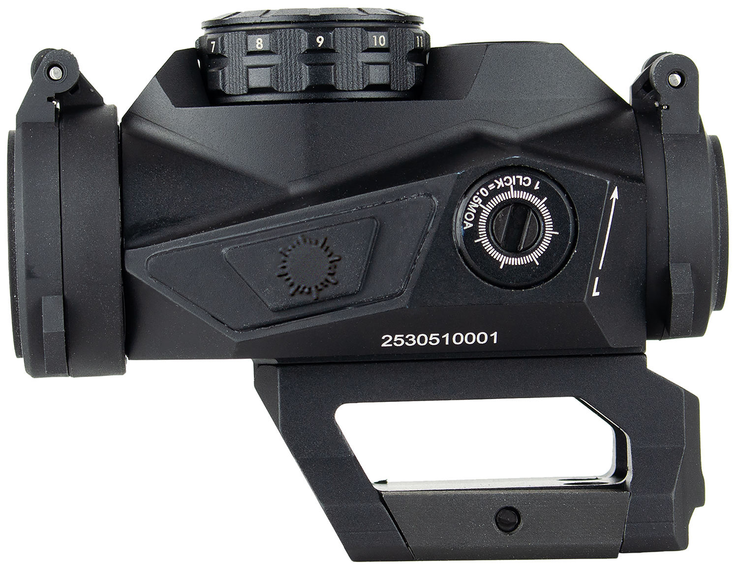 Steiner 8800 T1XI  Matte Black 1 x 24 mm 2 MOA Red Dot/60 MOA Circle Multi Reticle