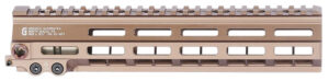 Geissele Automatics 051657S Super Modular Rail MK8 DDC Aluminum 10.50" Long