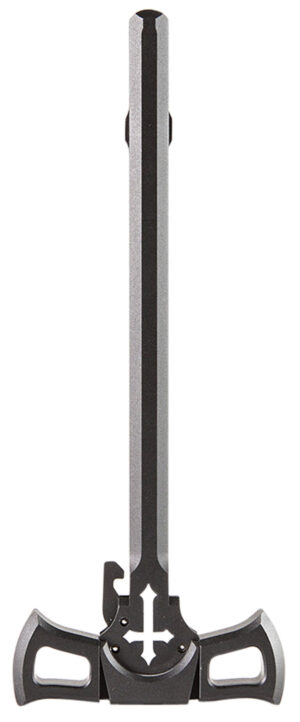 Patriot Ordnance Factory 00849 Tomahawk Charging Handle AR-15 Black Anodized Aluminum, Ambidextrous