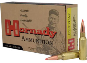 Hornady 8152 Custom  6.5Grendel 123gr Super Shock Tip 20 Per Box/10 Case