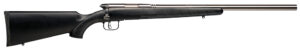 Savage Arms 96915 B.MAG  Full Size 17 WSM 8+1 22" Matte Heavy Barrel, Matte Drilled & Tapped Stainless Steel Receiver, Matte Black Fixed Synthetic Stock, Right Hand