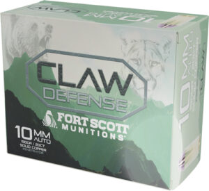 FORT SCOTT 10MM 190GR - CLAW DEFENSE FN 20RD 25BX/CS