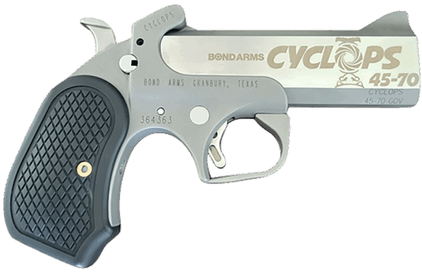 BOND ARMS CYCLOPS 45-70 SS 4.27" FS