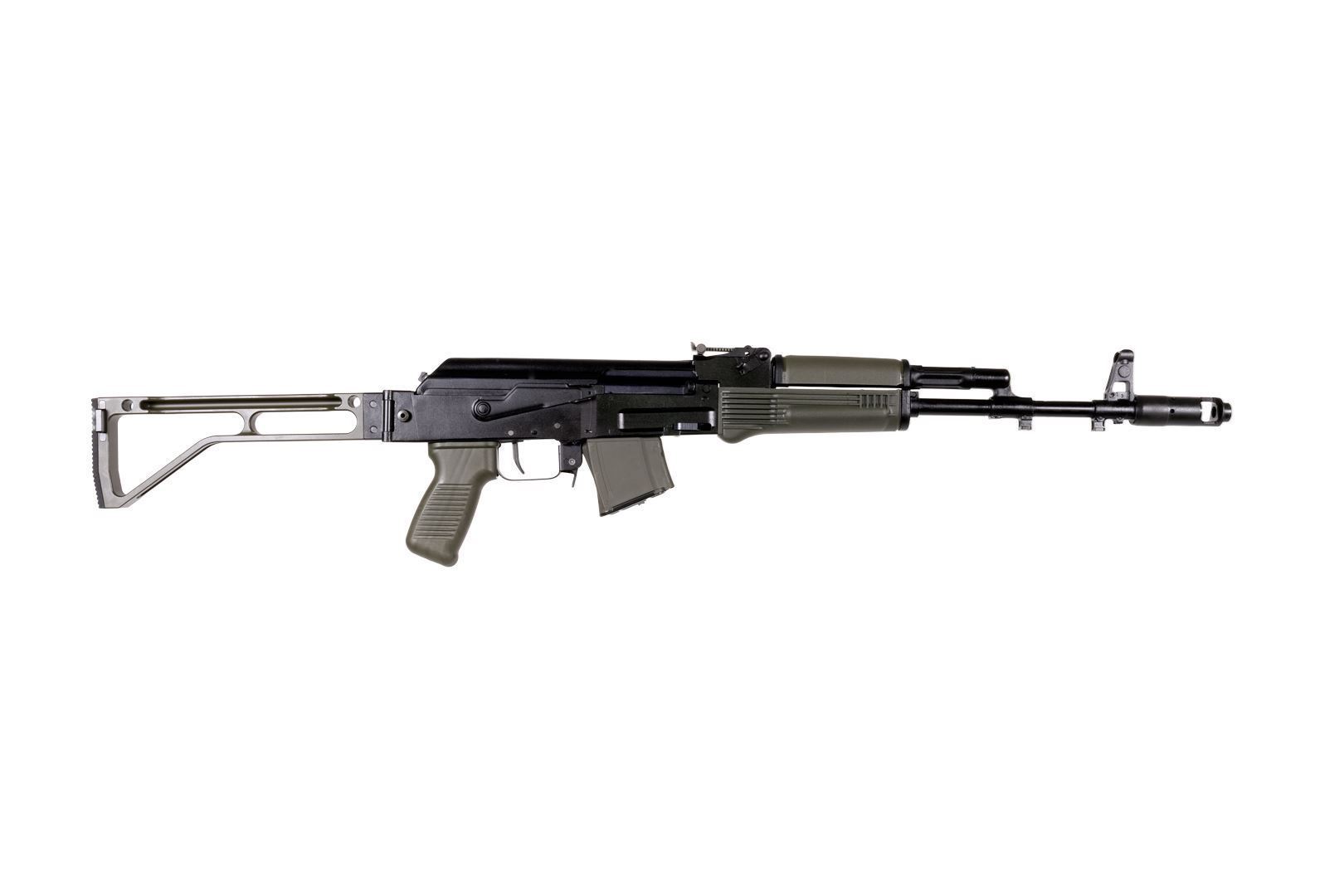 Arsenal SAM7SF 7.62x39mm Semi-Auto AK-47 OD Green Rifle with Aluminum Side Folding Stock with Cheek Rest & QD Points - Image 2