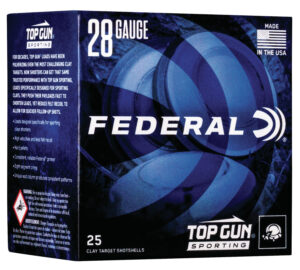Federal TGS282175 Top Gun  28Gauge 2.75" 3/4oz 7.5Shot 25 Per Box/10 Case