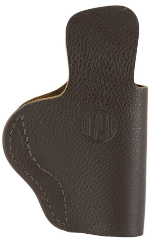 1791 Gunleather FCD4BRWL Fair Chase  IWB Size 04 Brown Leather Deer Hide Belt Clip Fits Glock 17/19 Left Hand