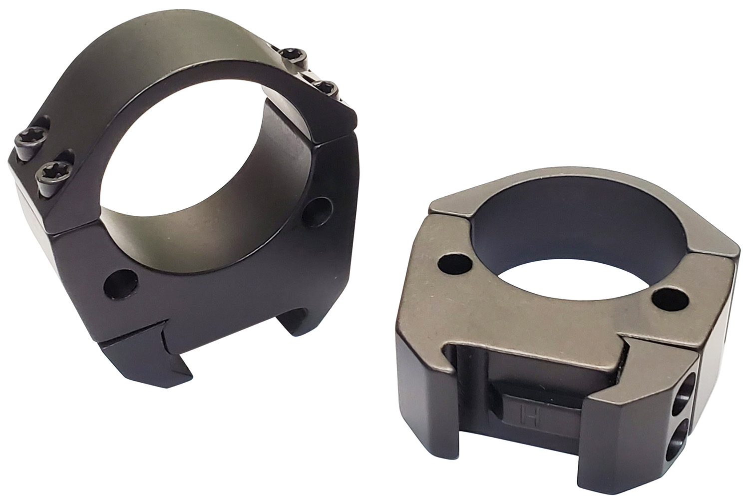 Talley TMS35M Modern Sporting Black Anodized Aluminum 35mm Tube Medium Picatinny Rail 0 MOA