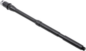 CMMG 22D7C4A Replacement Barrel Kit with Collar, 22 LR 16.10" Threaded, Black Nitride Chromoly Steel, Fits AR-15/Mk4