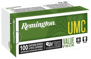 Remington Ammunition 23797 UMC Value Pack 45ACP 230gr Full Metal Jacket 100 Per Box/6 Case