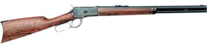 Cimarron AS621 1892 Short Full Size 38 Special/357 Mag 10+1 20" Blued Octagon Barrel, Color Case Hardened Stainless Steel Receiver, Walnut Fixed Straight Stock, Right Hand