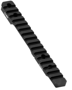 Mdt Sporting Goods Inc 102189BLK Picatinny Scope Rail  Black Anodized Aluminum 11" Long Fits Howa 1500 Short Action, 20 MOA