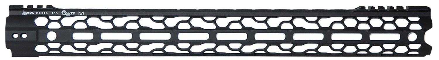 Odin Works F17MLO2308206 02 Lite AR-10 M-Lok Forend  17.50" M-LOK, Black Aluminum, Mounting Hardware Included for AR-10