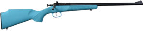 Crickett KSA302 My First Rifle  22 S/L/LR Single Shot 16.10" Blued Barrel & Receiver, Blue Synthetic Fixed Stock