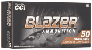 CCI 5239 Blazer Handgun 9mm 115gr Jacketed Hollow Point 50 Per Box/10 Case