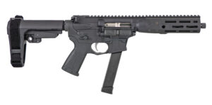 LWRC ICP9B8SBA3 IC-9  9mm Luger 8.50" 30+1 Black Nitride Threaded Barrel, Black Anodized Aluminum Picatinny Rail Receiver, SB Tactical SBA3 Brace, LWRC Ultra Combat Grip, Ambidextrous