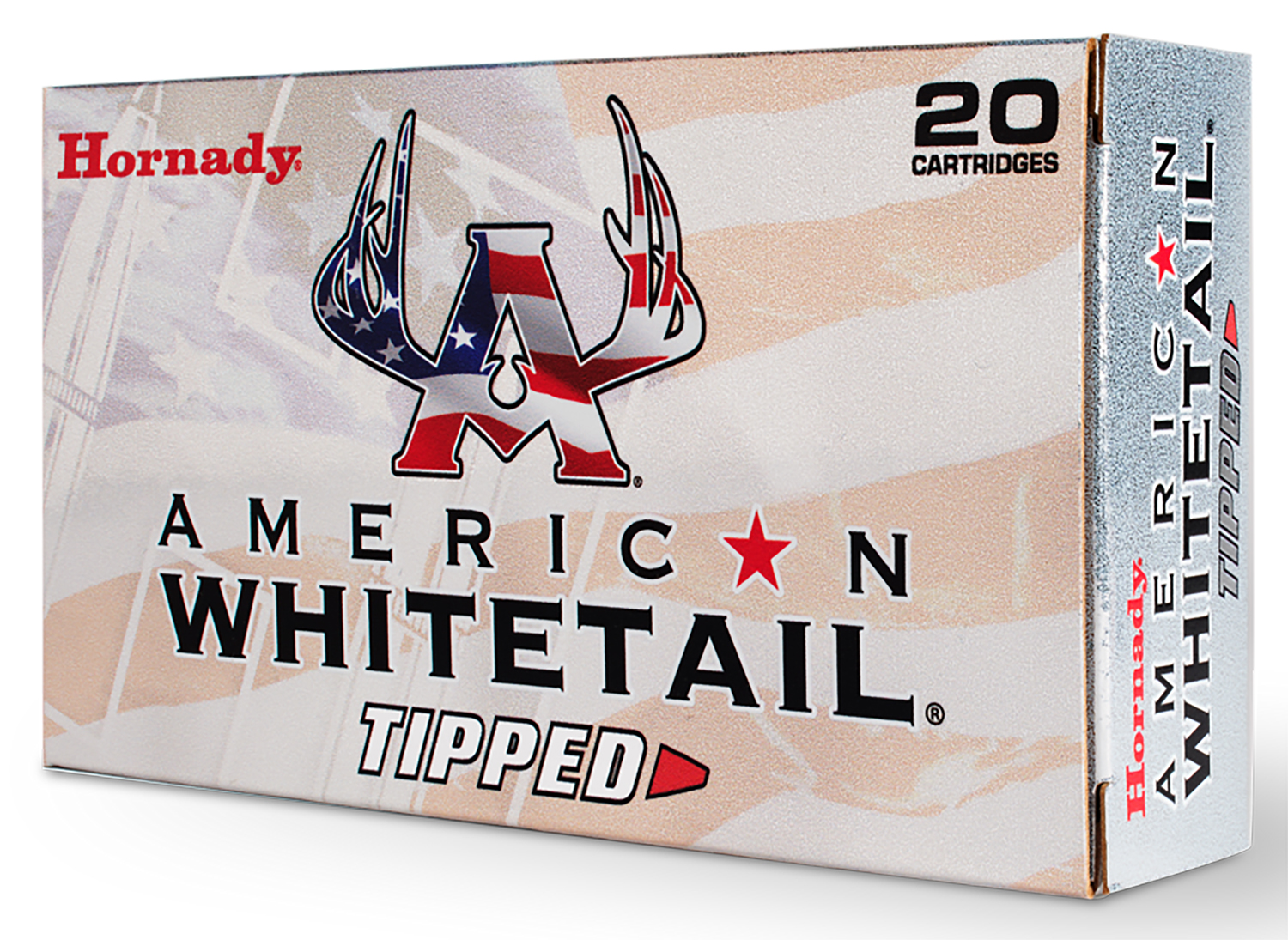 Hornady 80578 American Whitetail 7mm-08Rem 139gr 20 Per Box/10 Case