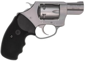 Charter Arms 72324 Pathfinder  Small 22 WMR, 8 Shot 2" Stainless Steel Barrel  & Cylinder, Anodized Aluminum Frame w/Black Finger Grooved Rubber Grip, Exposed Hammer