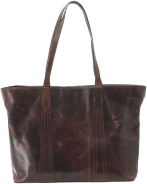 CAMELEON GAIA CONCEAL CARRY - PURSE OPEN TOTE BROWN LEATHER