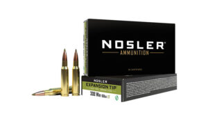 Nosler 40035 E-Tip  308Win 168gr E Tip Lead Free 20 Per Box/10 Case