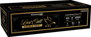 WINCHESTER LAST CALL 20GA 3" - 1OZ #2.5 & #9 25RD 10BX/CS