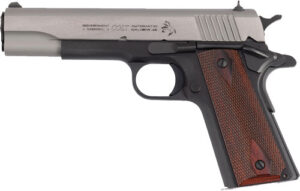 COLT 1911 45ACP 5" 7RD - TWO TONE ROSEWOOD GRIPS