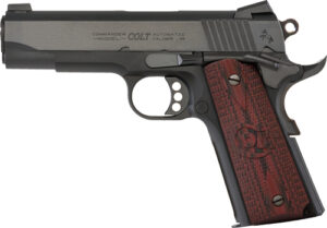 COLT LIGHTWEIGHT COMMANDER - 45ACP 4.25" 8RD ANODIZE BLUED
