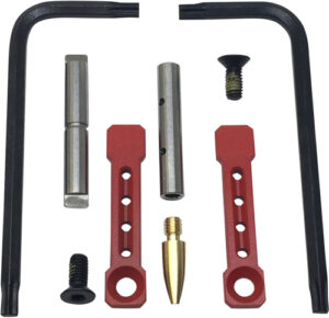 KNS PIN KIT NON-ROTATING - GEN ST AR15/M16 .154 RED