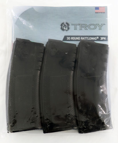 TROY MAGAZINE AR-15 5.56X45 - 30RD BLACK POLYMER 3-PACK - Image 2