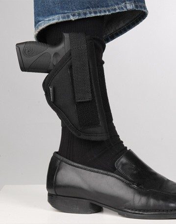 BULLDOG ANKLE HOLSTER RH BLACK - COMPACT AUTOS W/2.5"-3.75" BBL - Image 2