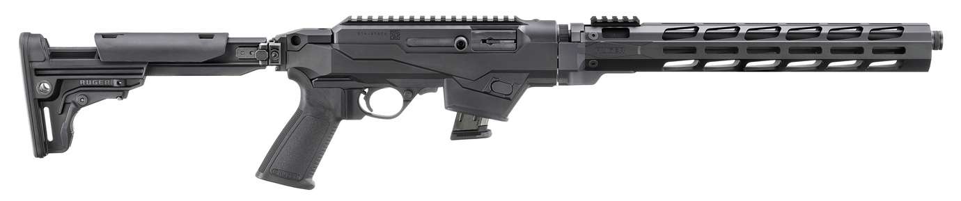 RUGER PC CARBINE 9MM 16.1" BBL FOLDING ADJUST. STOCK BLACK 1-10RD MAG
