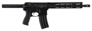 BCM 610850 RECCE-11 MCMR 5.56x45mm NATO 30+1 11.50" Government Profile Steel Barrel, Anodized 7075-T6 Aluminum Receiver, Hard Coat Anodized Buffer Tube Stock, Bravo Mod 3 Grip, Ambidextrous Safety