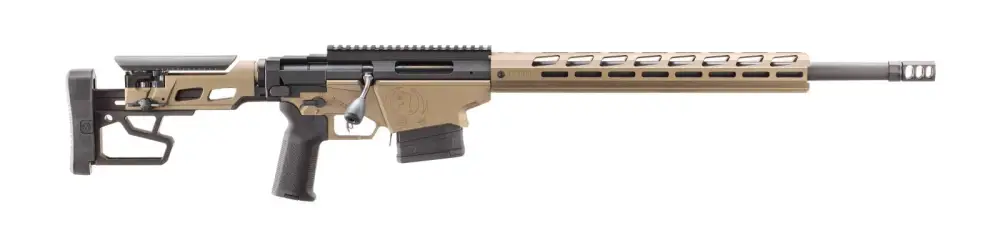 RUGER PRECISION RIFLE 300 WIN MAG 26" BBL, BRONZE CERAKOTE, 15" MLOK HG, 2-5RD MAGS - Image 2