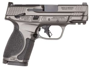 SMITH & WESSON M&P 9 M2.0 METAL COMPACT PISTOL 3.6" O.R. T.S. GRAY 2-15RD MAGS