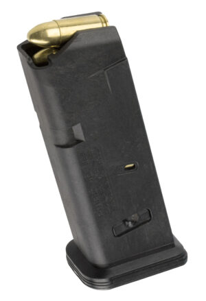 Magpul MAG907BLK PMAG GL9 10rd 9mm Luger Compatible w/Glock 19 Black Polymer