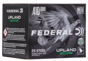 Federal USH4106 Upland Field & Range 410Gauge 3" 3/8oz 6Shot 25 Per Box/10 Case