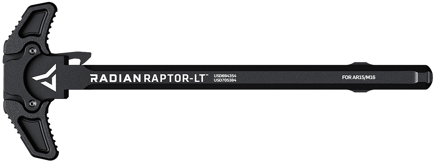 Radian Weapons R0148 Raptor LT Lightweight Ambi Charging Handle, Black, Fits Mil-Spec AR-15/M16 Platform