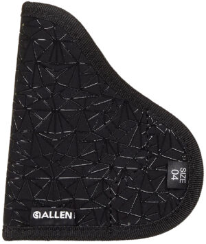 Allen 44904 Spiderweb In-The-Pocket Conceal Carry Holster Size 04 Black Nylon w/Web Grip Pattern fits Sig P238, P938 & S&W M&P Bodyguard Ambidextrous