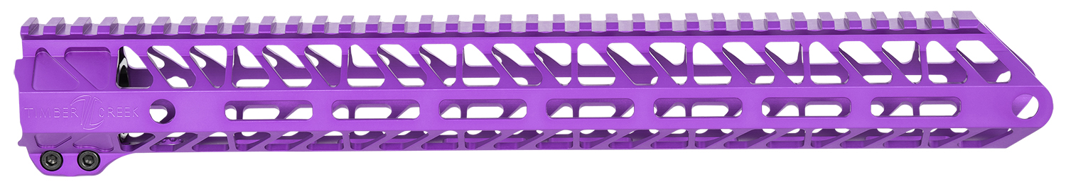Timber Creek Outdoors ME15HGPPA Enforcer 15 Inch Hand Guard M-LOK Purple Anodized