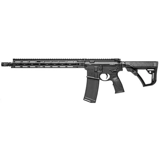 DANIEL DEFENSE DDM4V7 5.56 RIFLE 16" MOD RAIL, BLACK 1-30RD MAG - Image 2