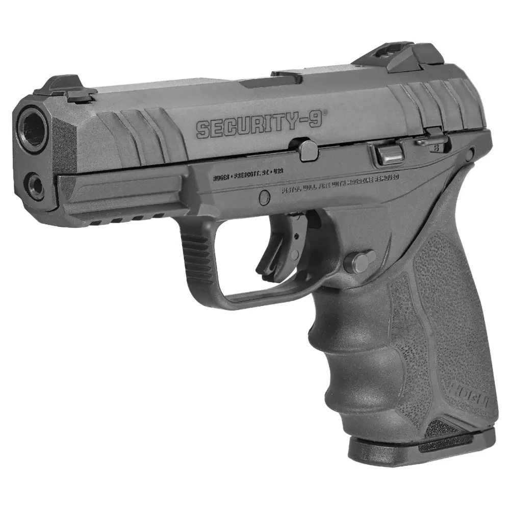 RUGER SECURITY-9MM 4" PISTOL BLK/BLK 10+1 MS HOGUE - Image 2