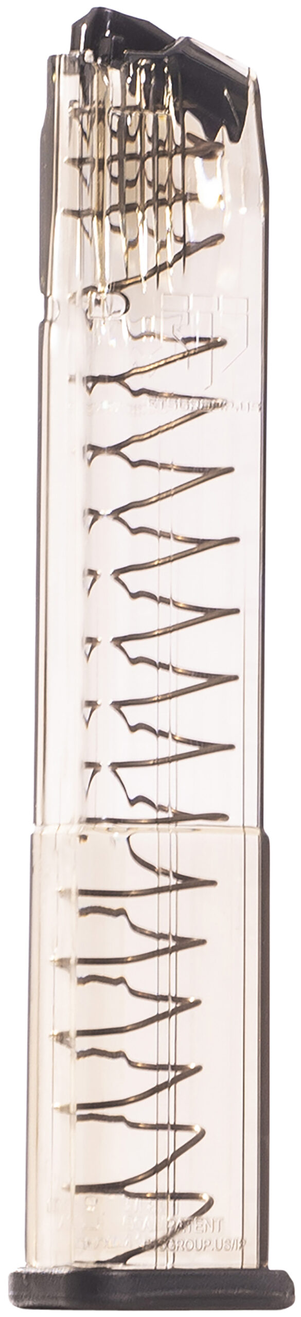 ETS Group SMKSW9MP30 Pistol Mags 30rd Extended 9mm Luger Fits S&W M&P Smoke Polymer