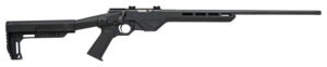Citadel CIT22WMBLT Trakr  22 WMR 5+1 21" Blued Steel Threaded Barrel & Receiver, Lightweight Black Synthetic Stock