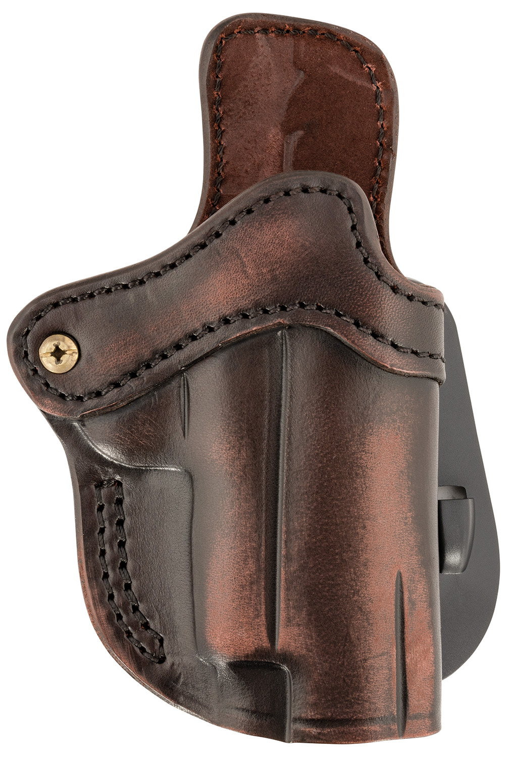 1791 Gunleather ORPDH23VTGR Paddle Holster Optic Ready OWB Size 2.3 Vintage Leather Paddle Fits Glock 17 Fits Walther PPQ Right Hand