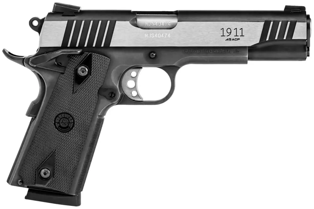 TAURUS PT1911 45ACP PSTL BLK/DUO 5" 2-8RD MAGS - Image 3