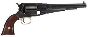 Cimarron PREACHER 1858 Preacher 45 Colt (LC) 44 Cal 6 Shot 8" Blued Barrel/Blued Cylinder/Blued w/Gold Frame Walnut Grip